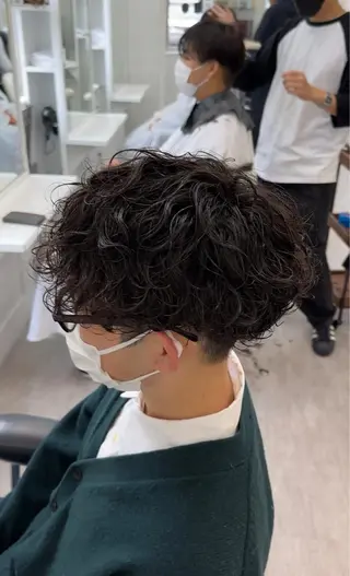 ショート パーマ dot.グループ指名 No.1橋本滉太のヘアスタイル