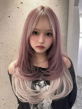 セミロング 七田 英亮のヘアスタイル