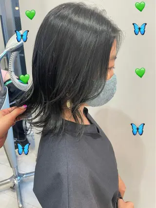 ショート カラー ヘアアレンジ 新宿駅近♡個室 ♡関口三都季🌜のヘアスタイル