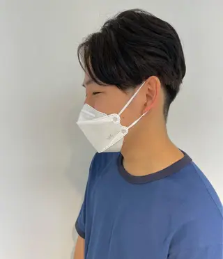 メンズ 🍮中山詩乃🍮顔 まわりデザイン◎のヘアスタイル