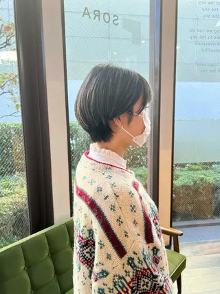 ショート 中村遥香 ☺︎ママ美容師のヘアスタイル