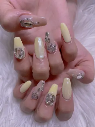 ネイル 長さだし専門店 M2　rikaのネイルデザイン