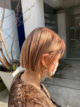 ショート カラー あくつ りおのマツエク・マツパデザイン