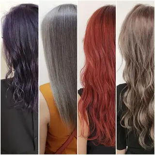 ロング カラー ヘアアレンジ 成瀬 弘光のヘアスタイル