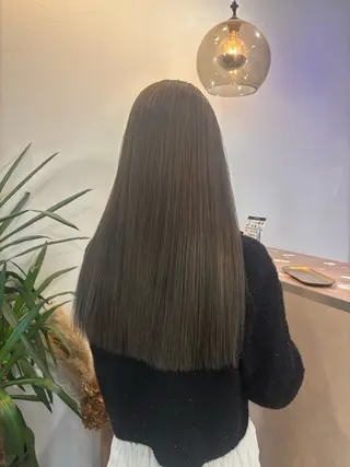 ロング ココロ♩ハイトーン/ 暖色  大名のヘアスタイル