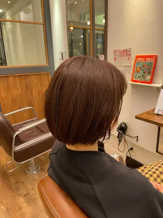 ショート カラー 川上拓真 ✂︎学芸大学のヘアスタイル