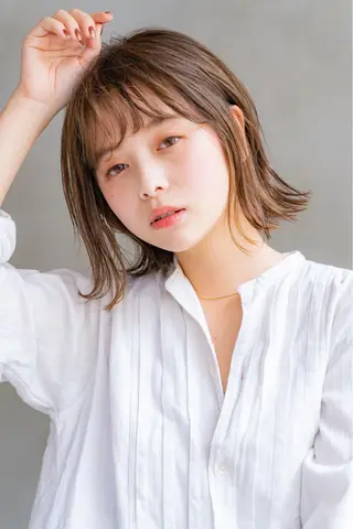 カラー ヘアアレンジ 金子 廉のヘアスタイル