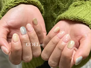 ネイル COELm🌙 /ネイル着付けのネイルデザイン
