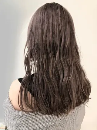 セミロング カラー fifth 山中達也のヘアスタイル