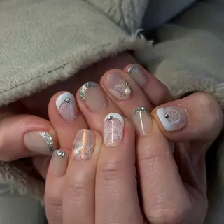 ネイル mori yuina ┆͓̽ NUDGEのネイルデザイン