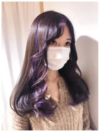 ロング カラー . NANAのヘアスタイル