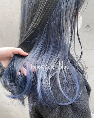 セミロング カラー ヘアアレンジ ブリーチなし透け感/ マンツーマン/Ryoのヘアスタイル