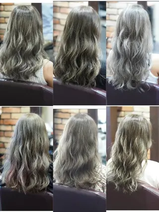 カラー ロング 辻 竜也　のヘアスタイル