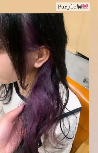 ロング lena🎀 透明感カラー/韓国風のヘアスタイル
