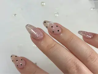 ネイル BURGUNDY ジョイシーのネイルデザイン