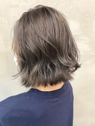 ショート カラー 🫧透明感カラー🫧 OIKAWAのヘアスタイル