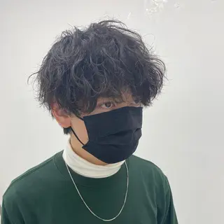 メンズ 柏メンズパーマ特化 蛯谷 晃裕のヘアスタイル