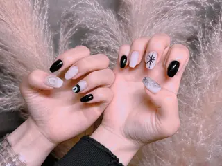 ネイル lucky nail 歌舞伎町のネイルデザイン