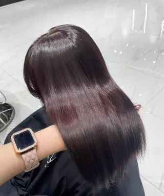 セミロング カラー 菅野 心悠/メンズヘアのヘアスタイル