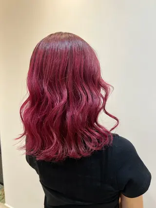ミディアム 韓国風🌷✨ 守屋紗希のヘアスタイル