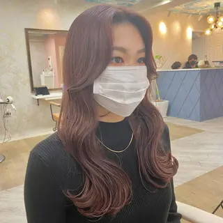 ロング 【ハイライト】 YUYAのヘアスタイル