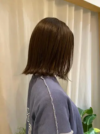 ミディアム カラー ヘアアレンジ マツエク・マツパ アイブロウ shoji༄ mikuのヘアスタイル