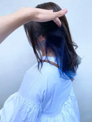 ミディアム カラー 髪質改善/艶髪 やまなかのヘアスタイル