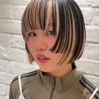 ショート カラー 【吉祥寺】ショート/ レイヤーボブ/ryoのヘアスタイル