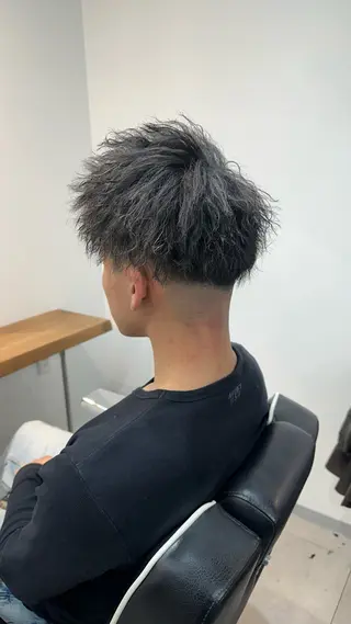 パーマ メンズ 律喜/パーマ /メンズ/フェードのヘアスタイル