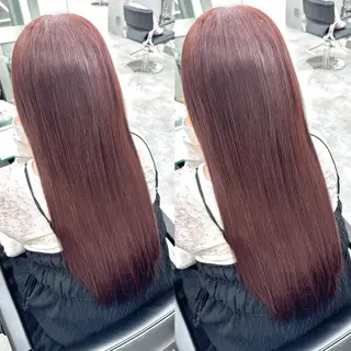 カラー ヘアメ🎀推しカラー 🥣横浜/しほ🧸のヘアスタイル
