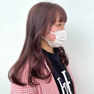 ロング カラー 𖧷 ⁺. 大人ヘア Yui 𓂃𓈒𓏸のヘアスタイル