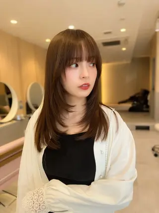 ロング カラー ✂️似合わせの魔術師 石田一樹✂️のヘアスタイル