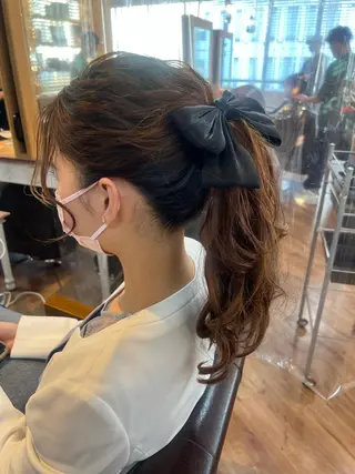ロング ヘアアレンジ Topstylist YUKIのヘアスタイル
