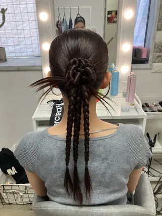 ヘアアレンジ 似合わせヘア🪄 可愛くて安い♡ここあのヘアスタイル