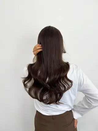 ロング 【ioe岡本】🐶 向井歩のヘアスタイル