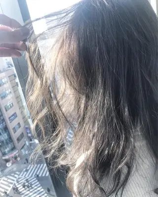ロング カラー ＊横浜駅＊ 金子 誠也のヘアスタイル