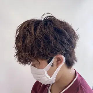 パーマ メンズ メンズ縮毛矯正 ♠️店長下平隼人のヘアスタイル