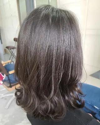 ミディアム カラー ヘアアレンジ terra✂️川嶋 大輔のヘアスタイル