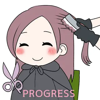 カラー はせがわ りえのヘアスタイル