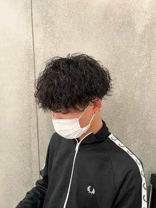 ショート パーマ メンズ 瀧野 翔吾【メンズ特化】のヘアスタイル