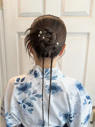 ヘアアレンジ ヘアメイク美容師 🦋サカモトレナ🦋のヘアスタイル