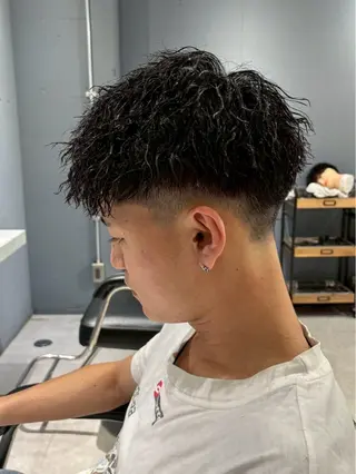 メンズ 布施メンズ特化美容師 秋山 涼のヘアスタイル