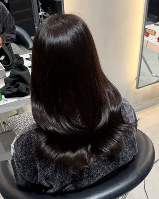 ミディアム 🥣marumo koharu🥣のヘアスタイル