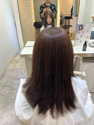 セミロング カラー 塚田 直太郎のヘアスタイル