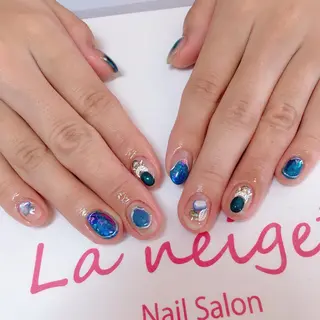 ネイル La neige* yuki 🐩🌙のネイルデザイン