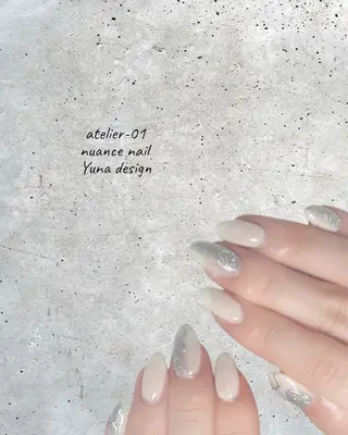 ネイル 🩵atelier- 01 優奈🩵のネイルデザイン