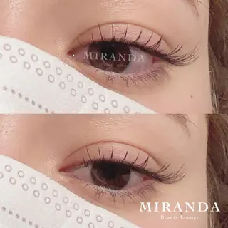 マツエク・マツパ アイブロウ MIRANDA beautyのマツエク・マツパデザイン