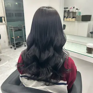 ロング カラー 韓国メンズヘア/ ハイトーン🤍みなとのヘアスタイル