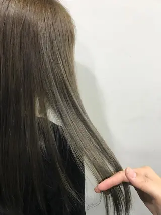 セミロング カラー パーマ ヘアアレンジ ネイル マツエク・マツパ SUNNY GRACEのヘアスタイル