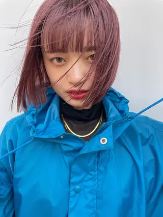 ミディアム nessヤマサキ リュウタのヘアスタイル